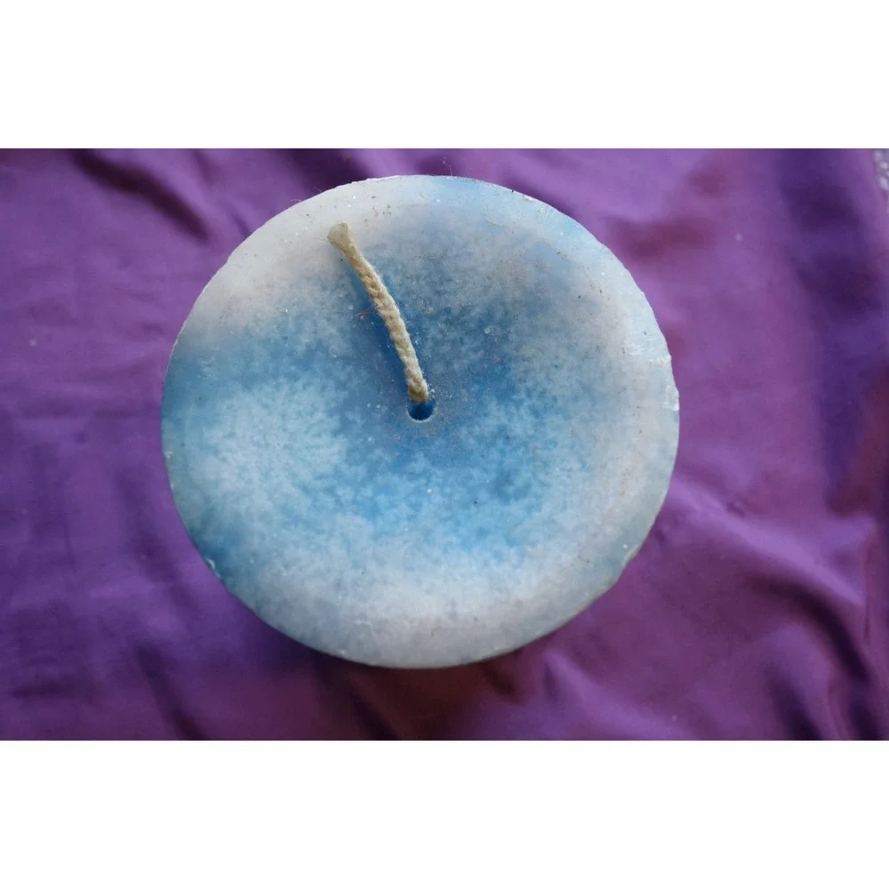 Soy Aromatherapy Vegan Wax 70Hr Jasmine Rose Ylang Ylang Peace Candle Hand Made
